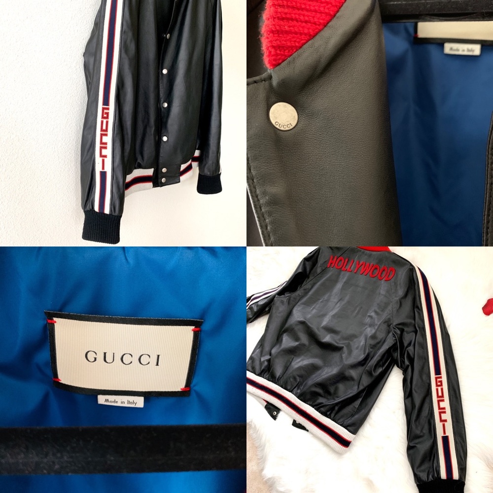 GUCCI Authentic Hollywood Leather Jacket - Picture 7 of 8